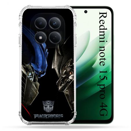 Coque Renforcée Pour Redmi Note 15 Pro 4G Transformers