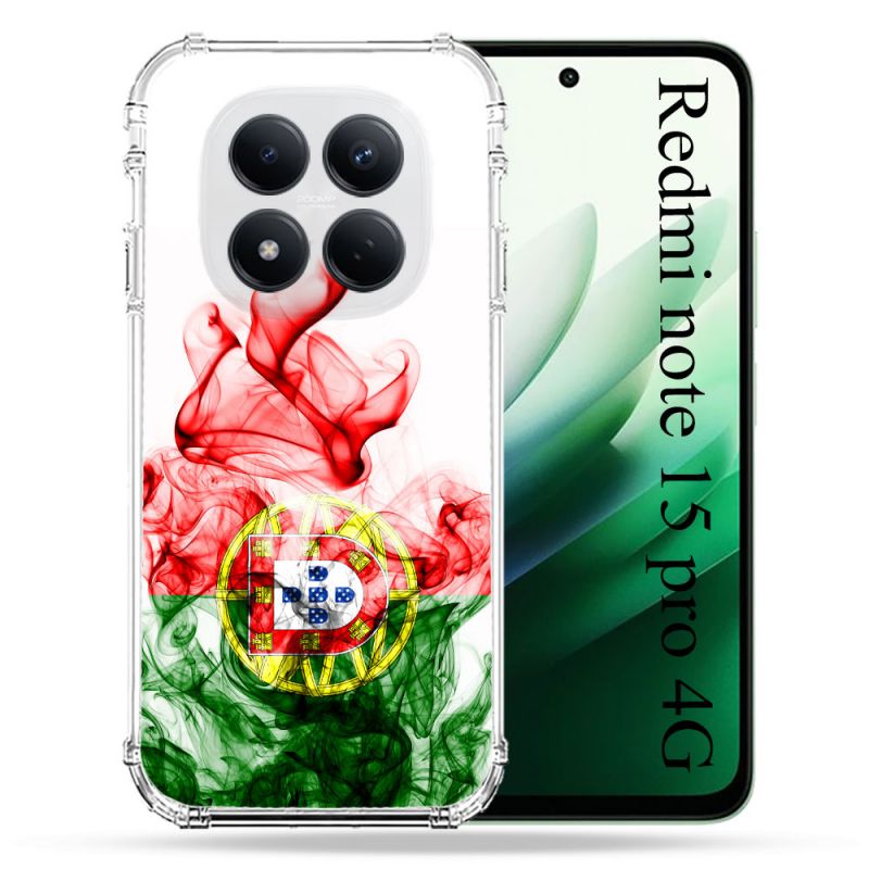 Coque Renforcée Pour Redmi Note 15 Pro 4G Voyage Portugal Flamme