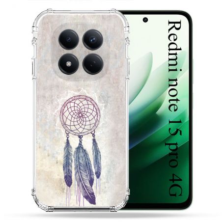 Coque Renforcée Pour Redmi Note 15 Pro 4G Zen Attrape Reve Blanc