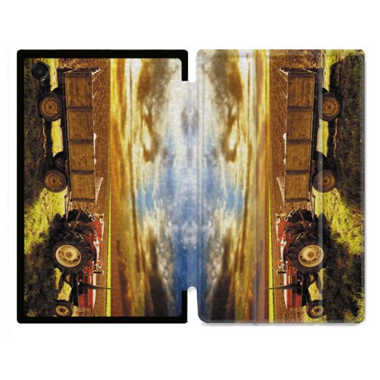 Coque Renforcée Pour Galaxy Tab A11 8.7 Agriculture Tracteur Color