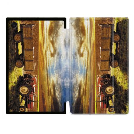 Coque Renforcée Pour Galaxy Tab A11 8.7 Agriculture Tracteur Color