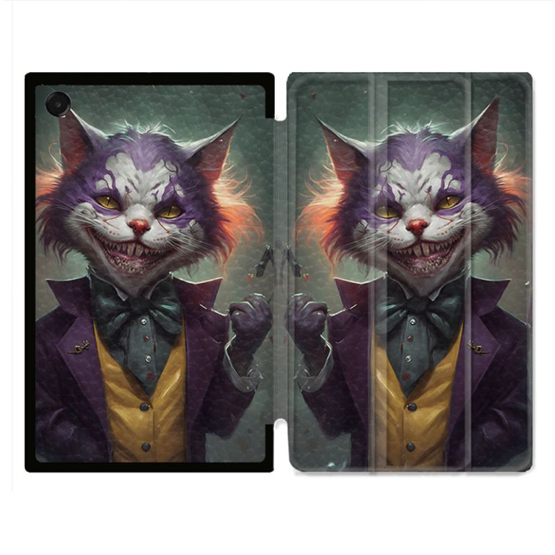 Coque Renforcée Pour Galaxy Tab A11 8.7 Animal Chat Joker