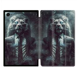 Coque Renforcée Pour Galaxy Tab A11 8.7 Animal Lion Business