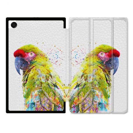 Coque Renforcée Pour Galaxy Tab A11 8.7 Animal Perroquet Jaune