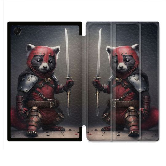 Coque Renforcée Pour Galaxy Tab A11 8.7 Animal Raton Samouraï