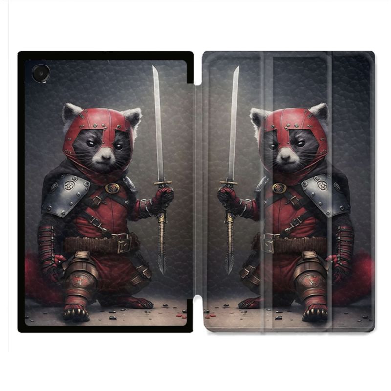 Coque Renforcée Pour Galaxy Tab A11 8.7 Animal Raton Samouraï