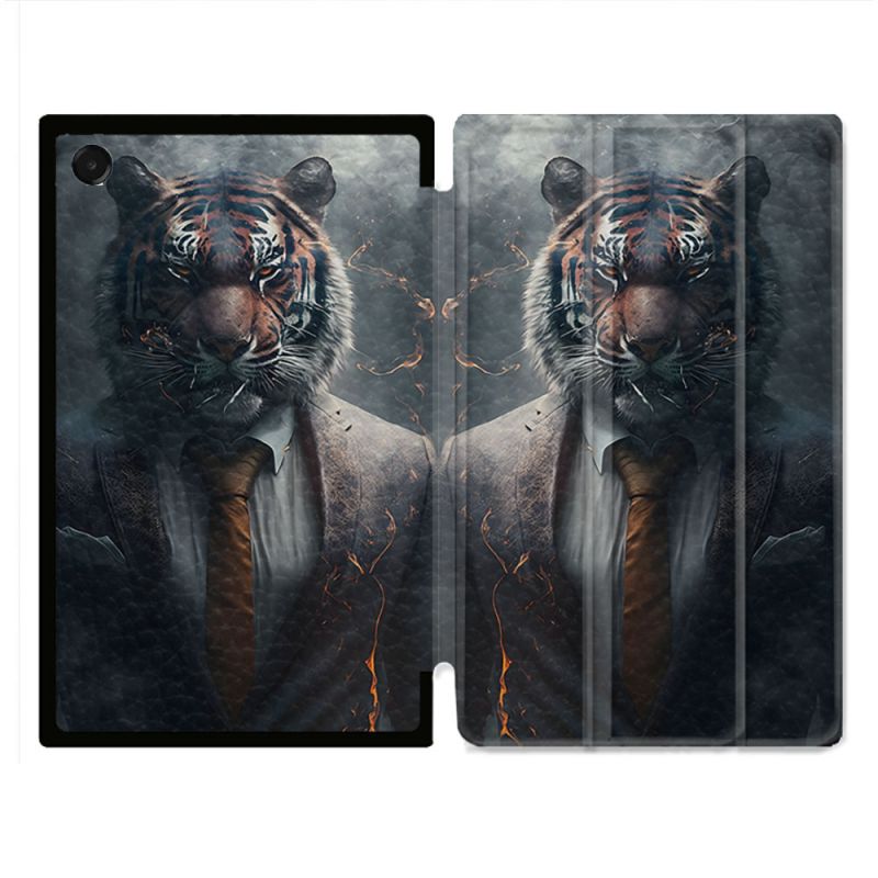 Coque Renforcée Pour Galaxy Tab A11 8.7 Animal Tigre Business