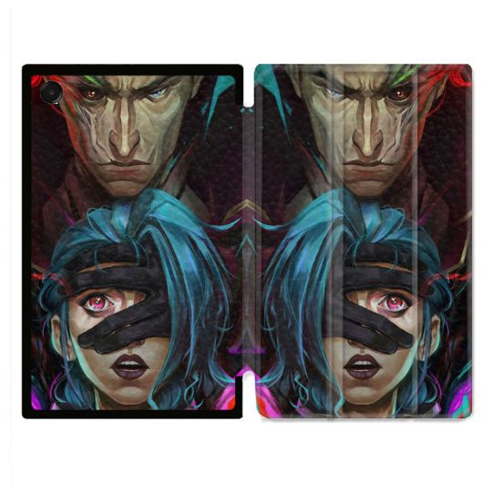 Coque Renforcée Pour Galaxy Tab A11 8.7 Arcane Jinx Bleu