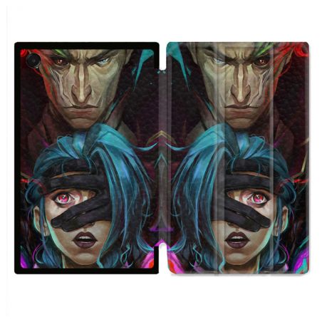 Coque Renforcée Pour Galaxy Tab A11 8.7 Arcane Jinx Bleu
