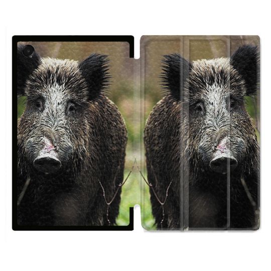 Coque Renforcée Pour Galaxy Tab A11 8.7 Chasse Sanglier bois
