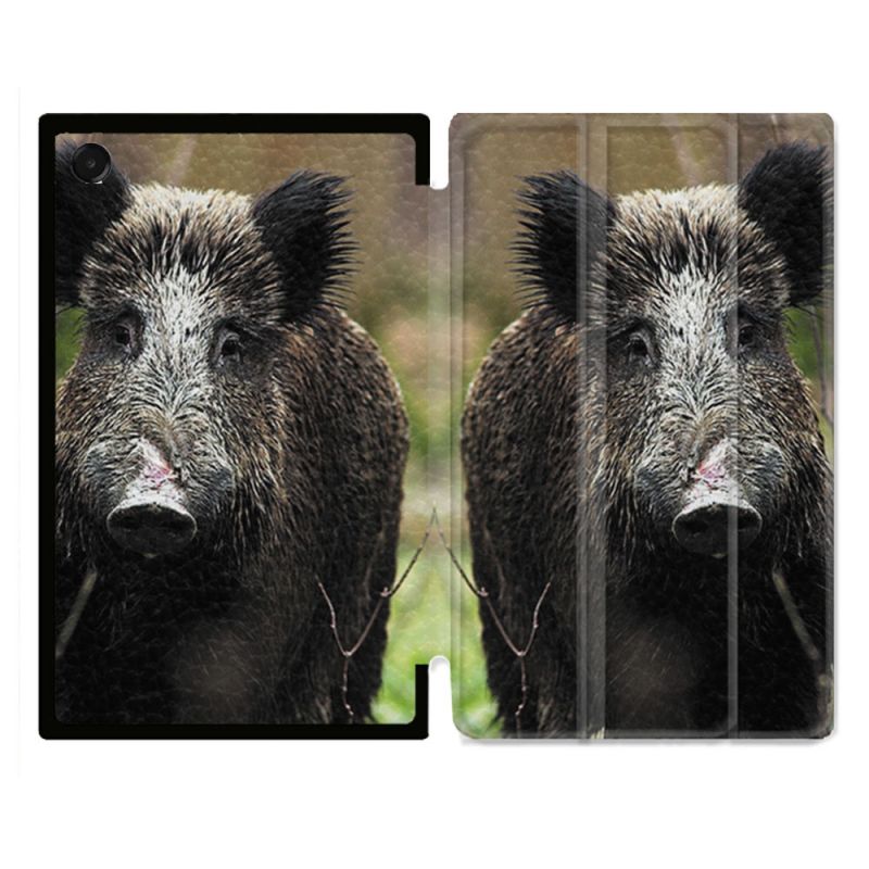 Coque Renforcée Pour Galaxy Tab A11 8.7 Chasse Sanglier bois