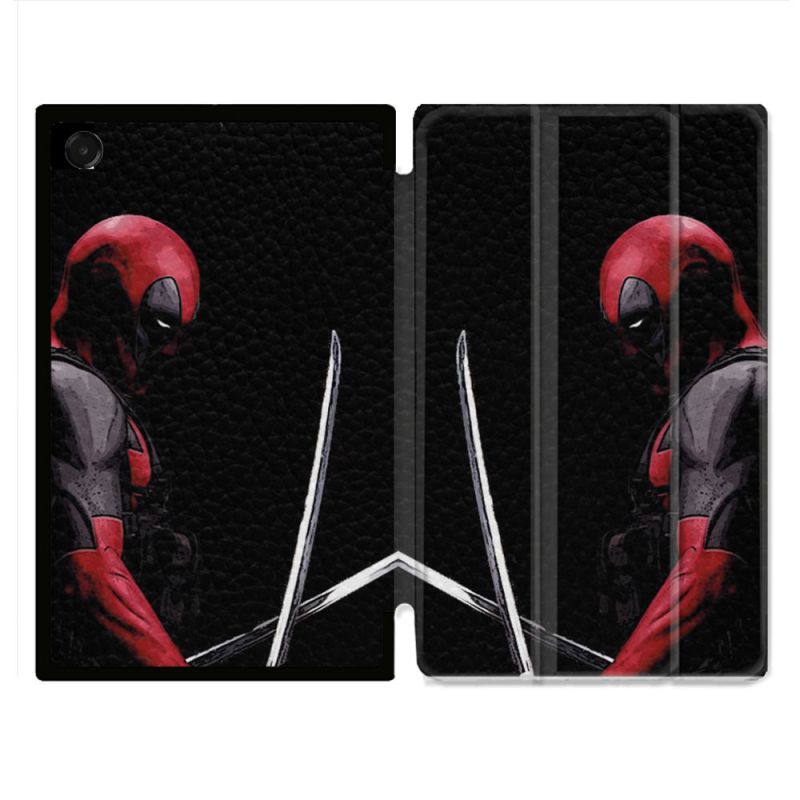 Coque Renforcée Pour Galaxy Tab A11 8.7 Deadpool Epee