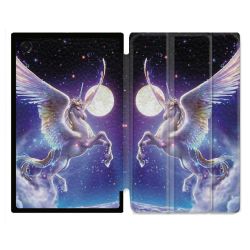 Coque Renforcée Pour Galaxy Tab A11 8.7 Fantastique Licorne Céleste