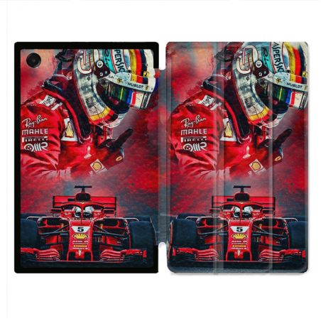 Coque Renforcée Pour Galaxy Tab A11 8.7 Formule 1 F1 Ferrari