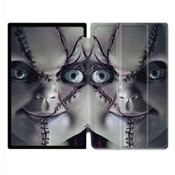 Coque Renforcée Pour Galaxy Tab A11 8.7 Horreur Chucky Cicatrice