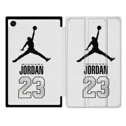 Coque Renforcée Pour Galaxy Tab A11 8.7 Jordan 23 Blanc