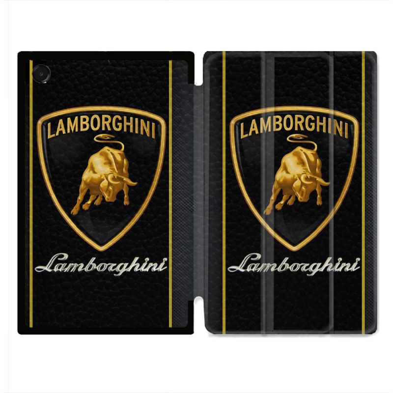 Coque Renforcée Pour Galaxy Tab A11 8.7 Lamborghini Carbone