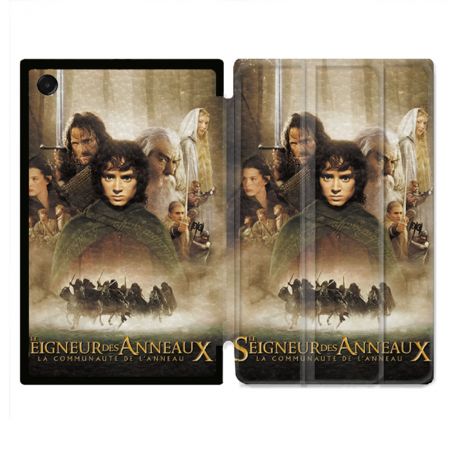 Coque Renforcée Pour Galaxy Tab A11 8.7 Le seigneur Des Anneaux Affiche