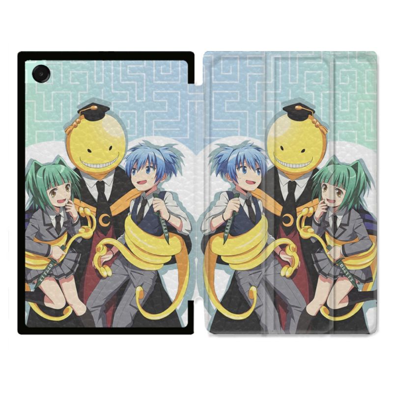 Coque Renforcée Pour Galaxy Tab A11 8.7 Manga Assassination Classroom Kuro Trio
