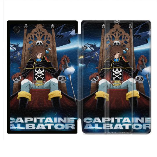 Coque Renforcée Pour Galaxy Tab A11 8.7 Manga Capitaine Albator