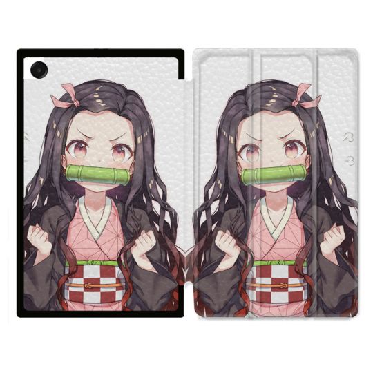 Coque Renforcée Pour Galaxy Tab A11 8.7 Manga Demon Slayer Nezuko