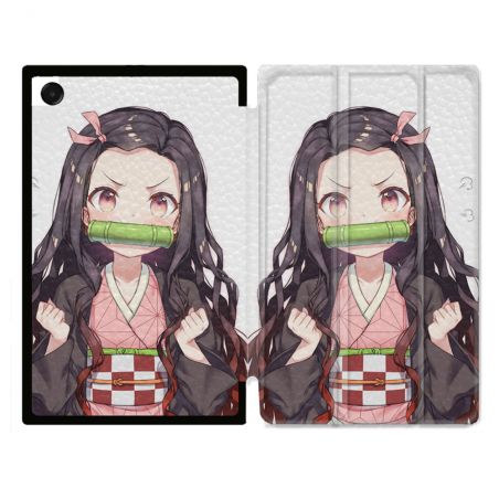 Coque Renforcée Pour Galaxy Tab A11 8.7 Manga Demon Slayer Nezuko