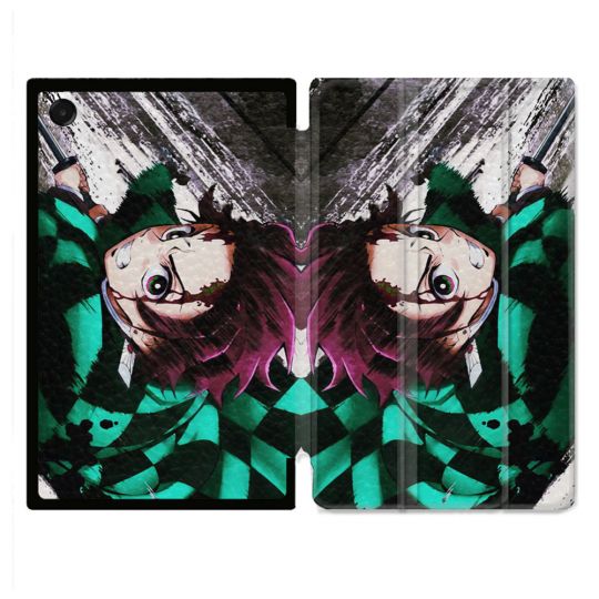 Coque Renforcée Pour Galaxy Tab A11 8.7 Manga Demon Slayer Tanjiro