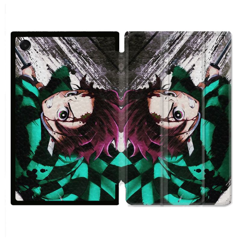 Coque Renforcée Pour Galaxy Tab A11 8.7 Manga Demon Slayer Tanjiro