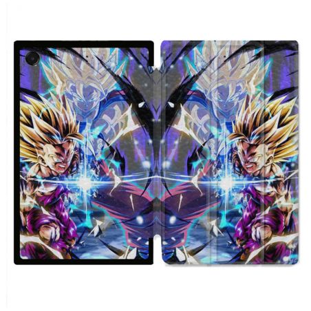 Coque Renforcée Pour Galaxy Tab A11 8.7 Manga Dragon Ball Sangohan Duo