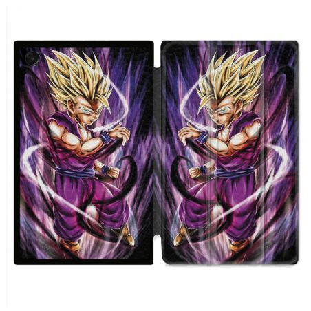 Coque Renforcée Pour Galaxy Tab A11 8.7 Manga Dragon Ball Sangohan Violet