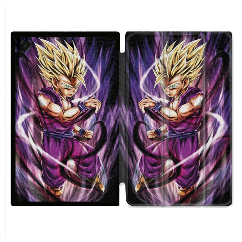 Coque Renforcée Pour Galaxy Tab A11 8.7 Manga Dragon Ball Sangohan Violet