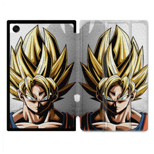 Coque Renforcée Pour Galaxy Tab A11 8.7 Manga Dragon Ball Sangoku Portrait