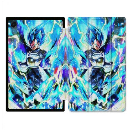 Coque Renforcée Pour Galaxy Tab A11 8.7 Manga Dragon Ball Vegeta Bleu