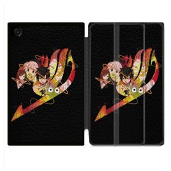 Coque Renforcée Pour Galaxy Tab A11 8.7 Manga Fairy Tail Logo Noir