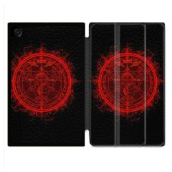 Coque Renforcée Pour Galaxy Tab A11 8.7 Manga Fullmetal Alchemist Logo