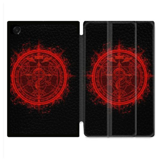 Coque Renforcée Pour Galaxy Tab A11 8.7 Manga Fullmetal Alchemist Logo