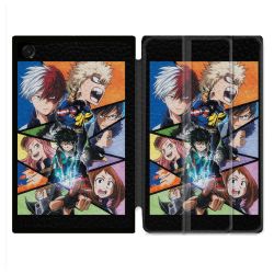 Coque Renforcée Pour Galaxy Tab A11 8.7 Manga My Hero Academia Noir