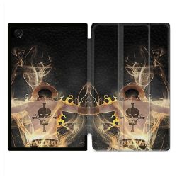 Coque Renforcée Pour Galaxy Tab A11 8.7 Manga One Piece Ace Noir