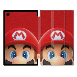 Coque Renforcée Pour Galaxy Tab A11 8.7 Mario Rouge
