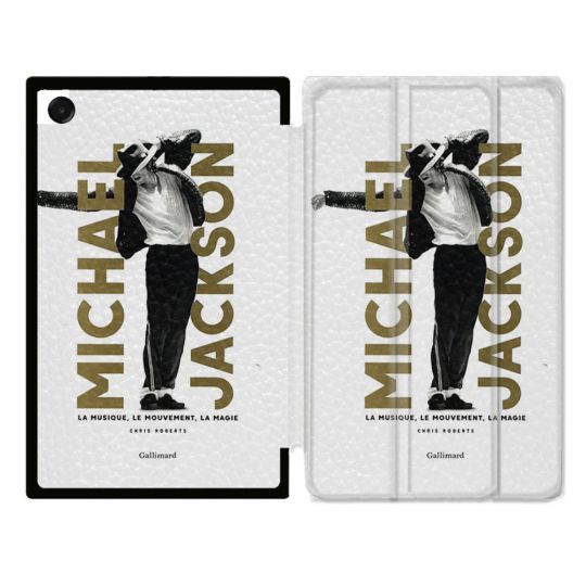 Coque Renforcée Pour Galaxy Tab A11 8.7 Michael Jackson Blanc