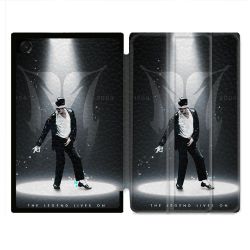 Coque Renforcée Pour Galaxy Tab A11 8.7 Michael Jackson Noir