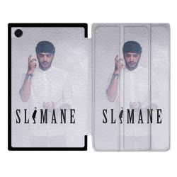 Coque Renforcée Pour Galaxy Tab A11 8.7 Musique Slimane Blanc