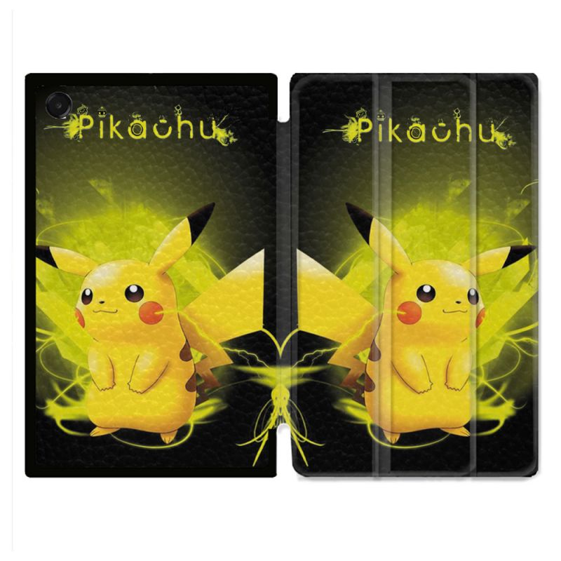 Coque Renforcée Pour Galaxy Tab A11 8.7 Pokemon Pikachu Eclair