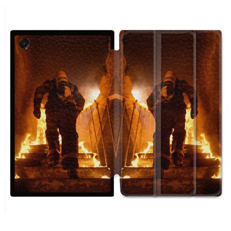Coque Renforcée Pour Galaxy Tab A11 8.7 Pompier Escalier