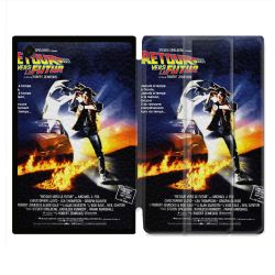 Coque Renforcée Pour Galaxy Tab A11 8.7 Retour Vers Le Futur Affiche