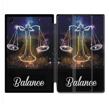 Coque Renforcée Pour Galaxy Tab A11 8.7 Signe Zodiaque 2 Balance