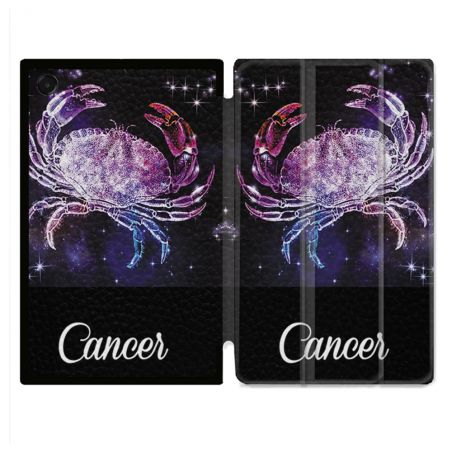 Coque Renforcée Pour Galaxy Tab A11 8.7 Signe Zodiaque 2 Cancer