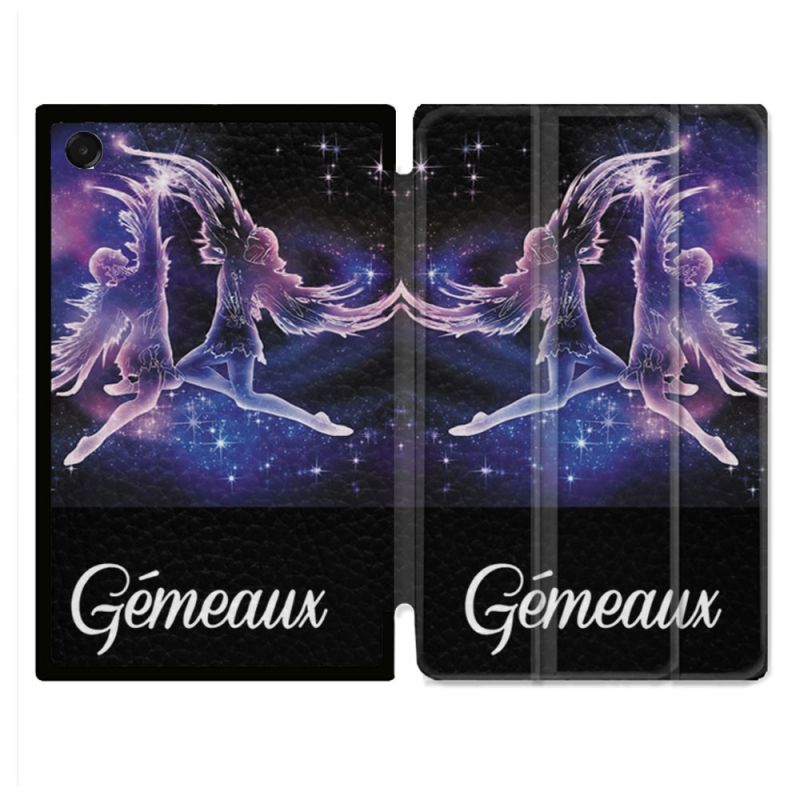 Coque Renforcée Pour Galaxy Tab A11 8.7 Signe Zodiaque 2 Gémeaux