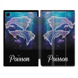 Coque Renforcée Pour Galaxy Tab A11 8.7 Signe Zodiaque 2 Poisson
