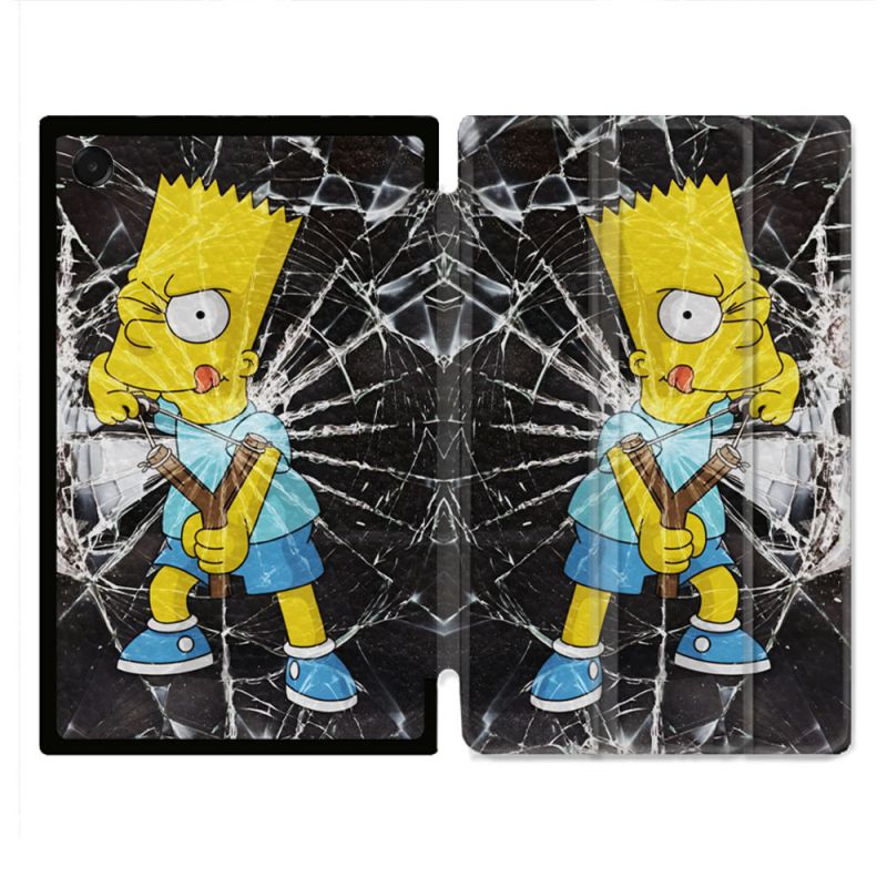 Coque Renforcée Pour Galaxy Tab A11 8.7 Simpson Bart
